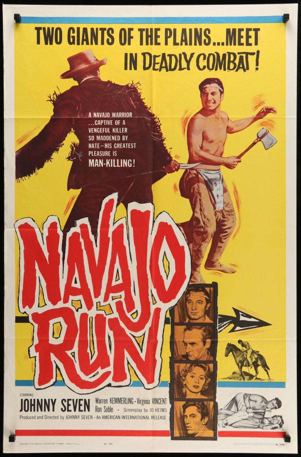 Navajo Run (1964) original movie poster for sale at Original Film Art - Vintage Movie Posters