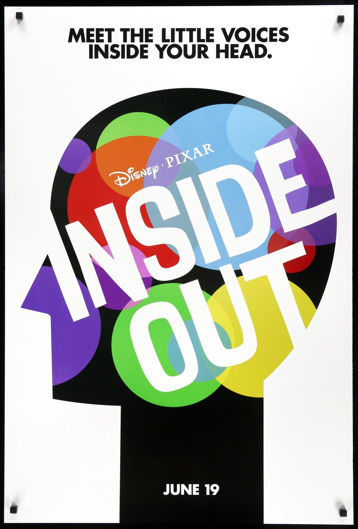 Inside Out (2015) original movie poster for sale at Original Film Art - Vintage Movie Posters