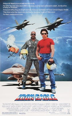 Iron Eagle (1986) original movie poster for sale at Original Film Art - Vintage Movie Posters