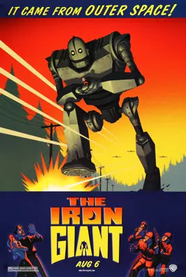 Iron Giant (1999) original movie poster for sale at Original Film Art - Vintage Movie Posters