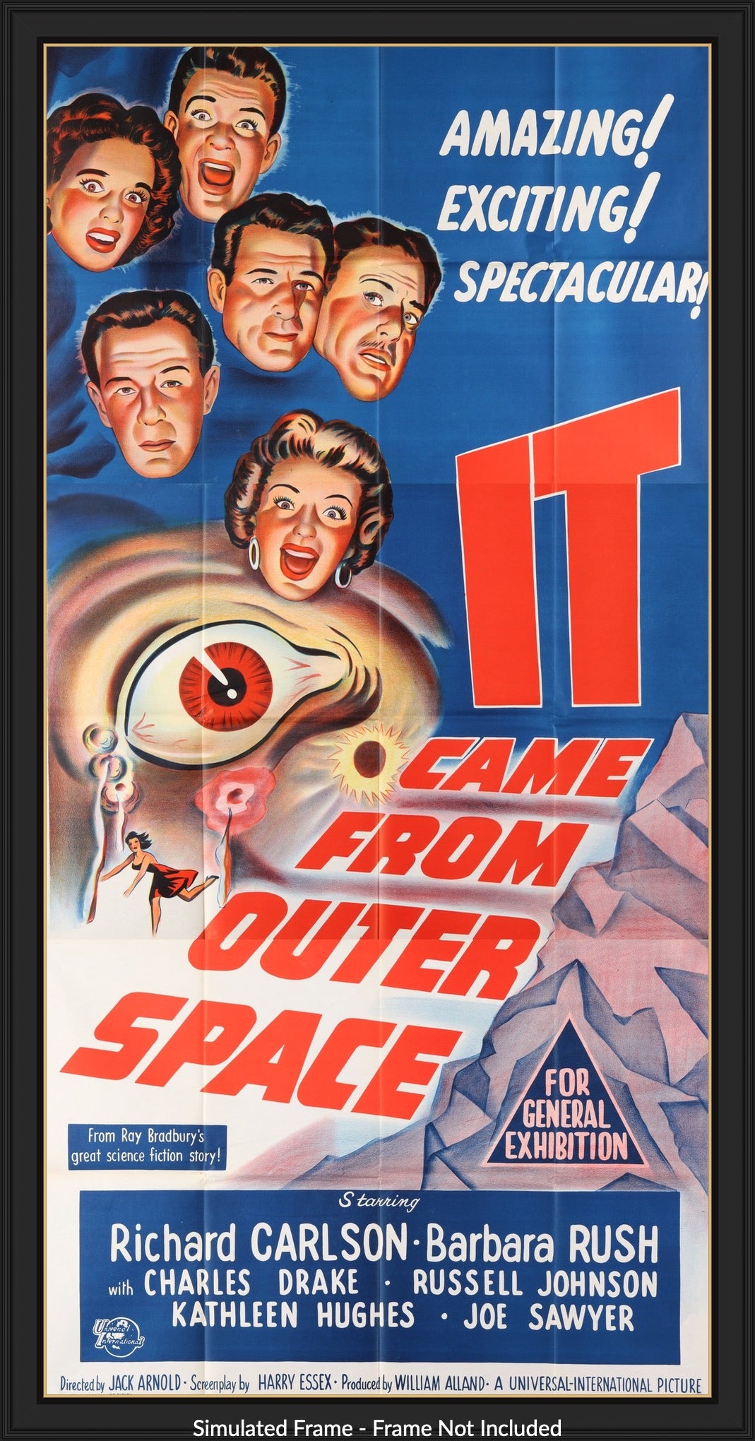 It Came From Outer Space (1953) original movie poster for sale at Original Film Art - Vintage Movie Posters