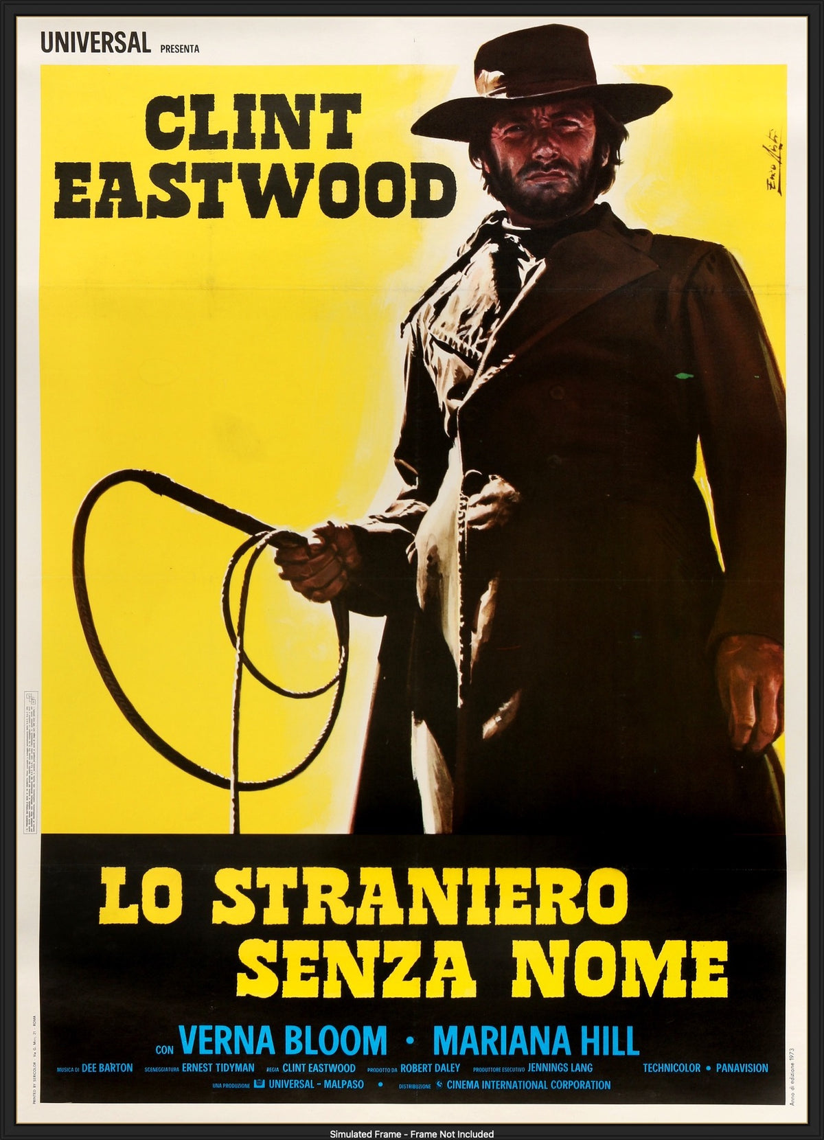 High Plains Drifter (1973) original movie poster for sale at Original Film Art - Vintage Movie Posters