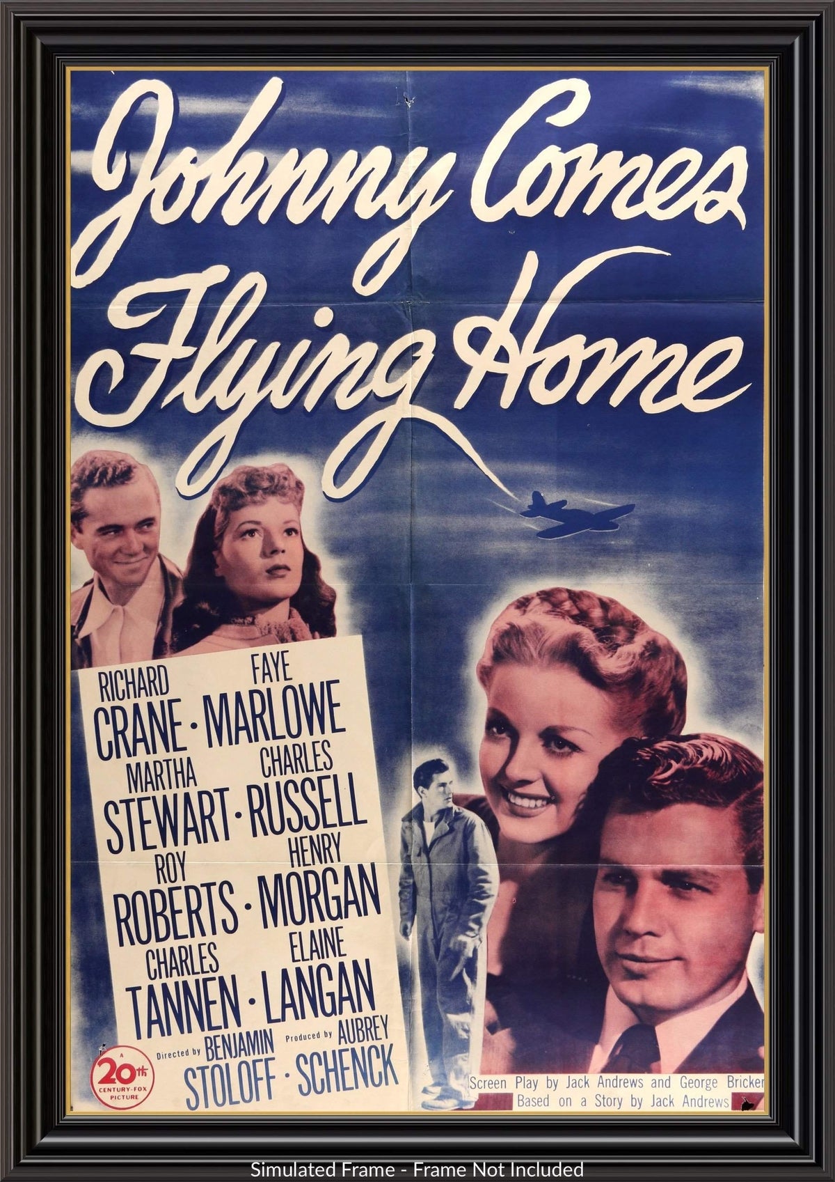 Johnny Comes Flying Home (1946) original movie poster for sale at Original Film Art - Vintage Movie Posters