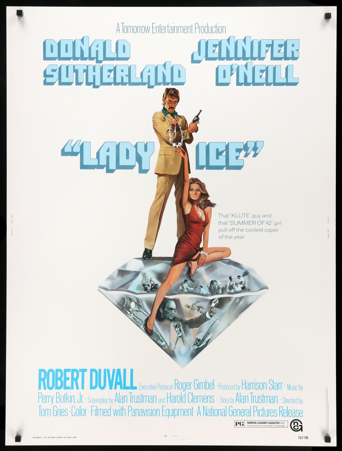 Lady Ice (1973) original movie poster for sale at Original Film Art