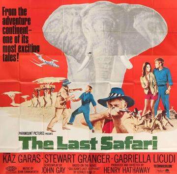 Last Safari (1967) original movie poster for sale at Original Film Art - Vintage Movie Posters