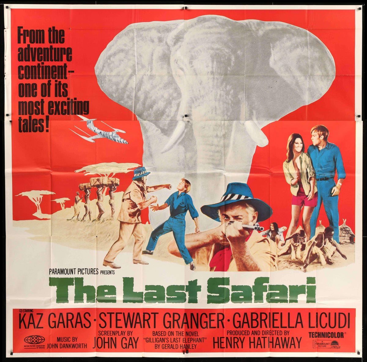 Last Safari (1967) original movie poster for sale at Original Film Art - Vintage Movie Posters