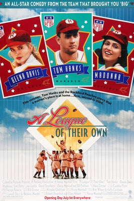 League of Their Own (1992) original movie poster for sale at Original Film Art - Vintage Movie Posters