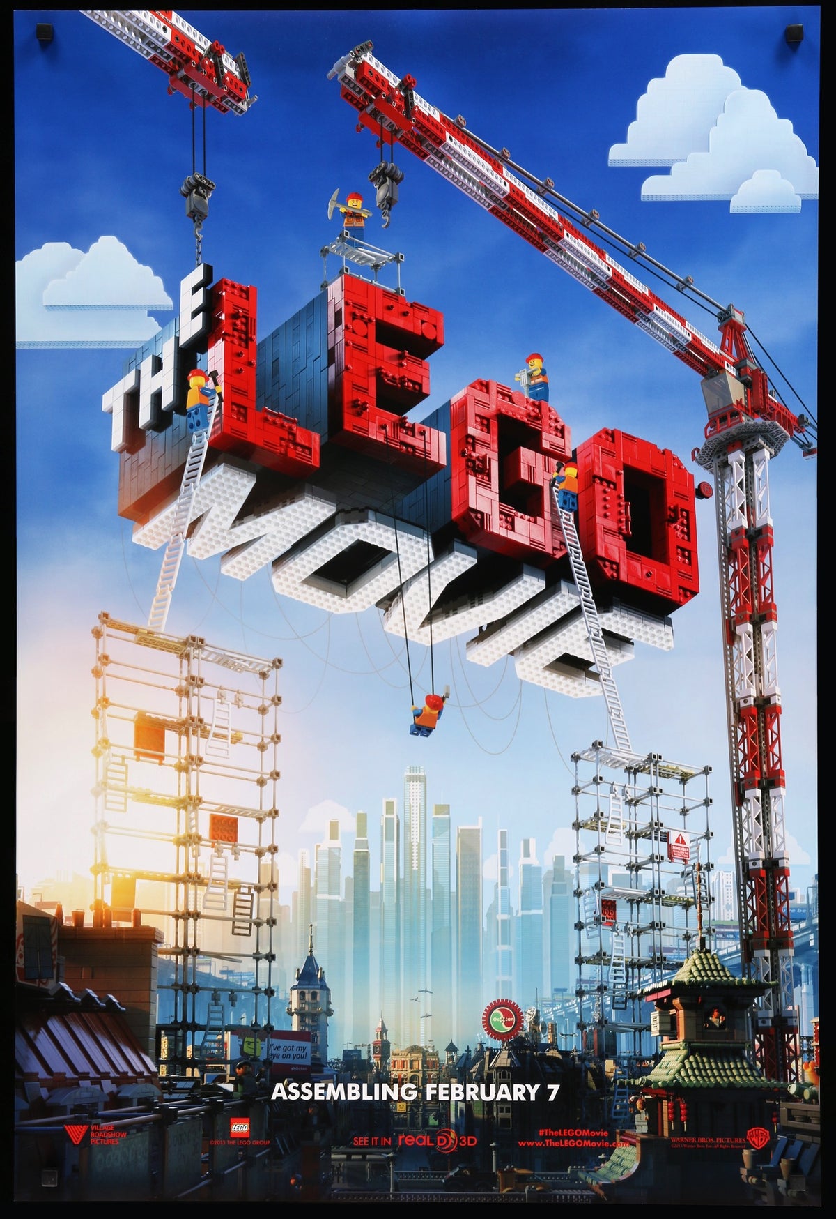 Lego Movie (2014) original movie poster for sale at Original Film Art