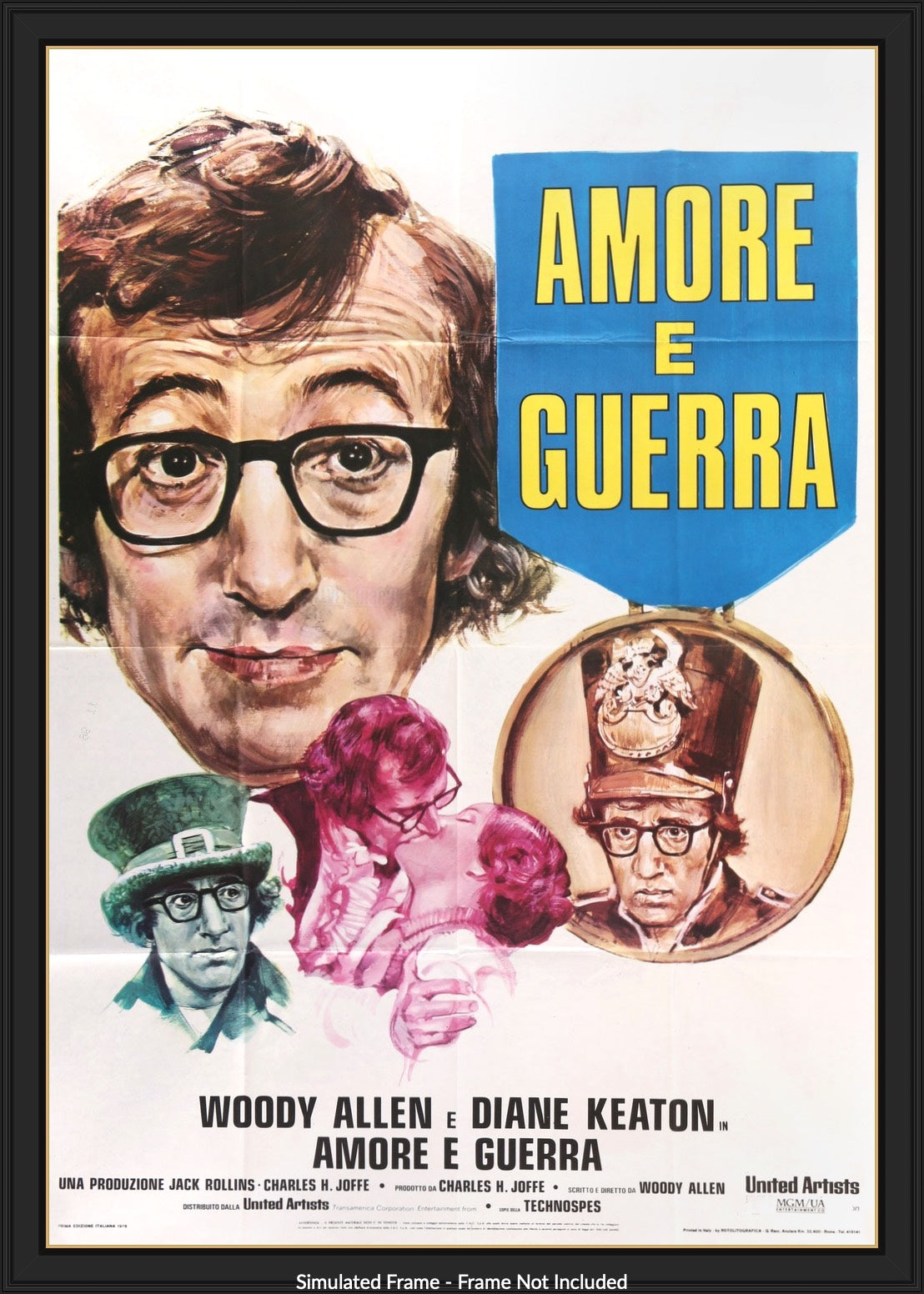 Love and Death (1975) original movie poster for sale at Original Film Art - Vintage Movie Posters