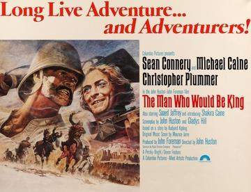 Man Who Would Be King (1975) original movie poster for sale at Original Film Art - Vintage Movie Posters