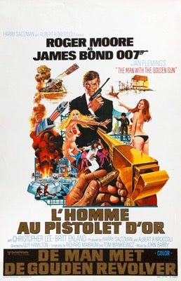 Man with the Golden Gun (1974) original movie poster for sale at Original Film Art - Vintage Movie Posters
