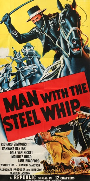 Man with the Steel Whip (1954) original movie poster for sale at Original Film Art - Vintage Movie Posters