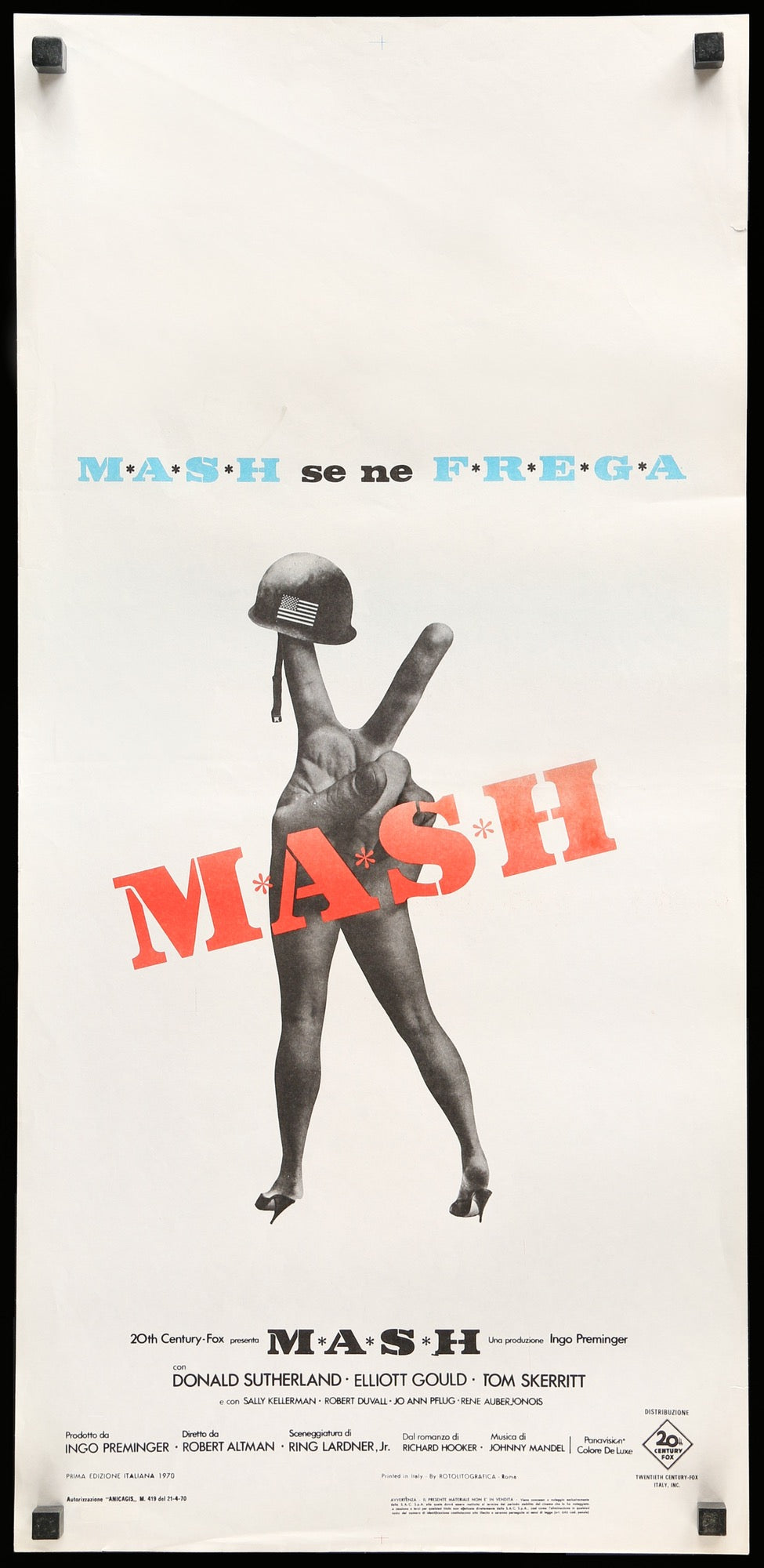 MASH (1970) original movie poster for sale at Original Film Art - Vintage Movie Posters