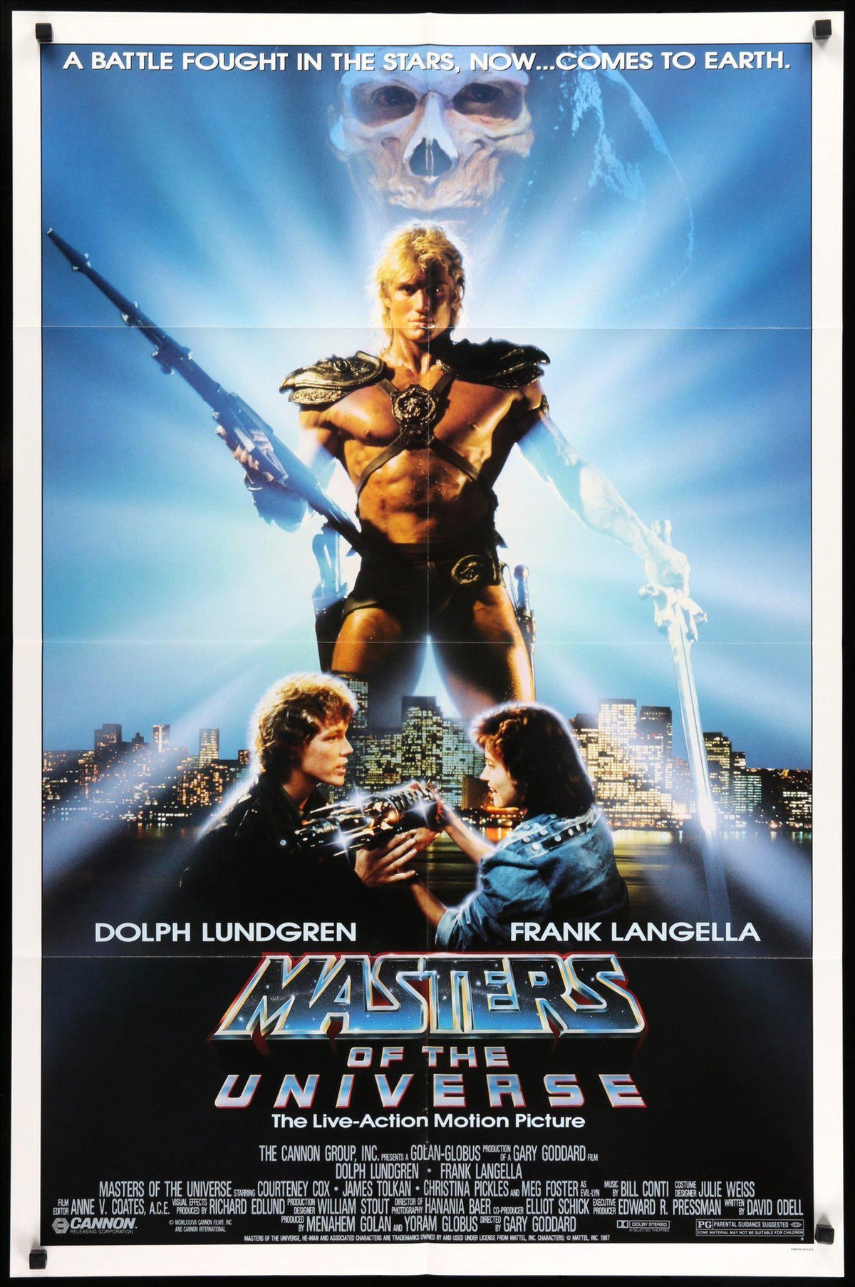 Masters of the Universe (1987) original movie poster for sale at Original Film Art - Vintage Movie Posters