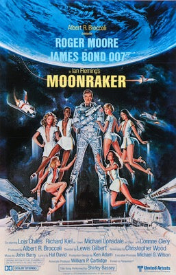 Moonraker (1979) original movie poster for sale at Original Film Art - Vintage Movie Posters