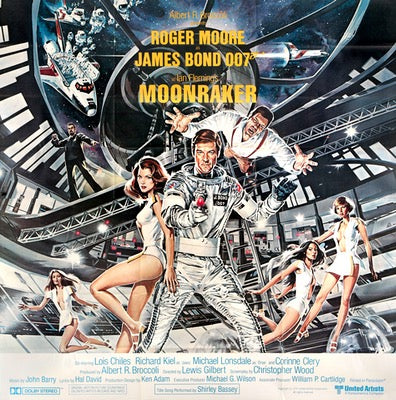 Moonraker (1979) original movie poster for sale at Original Film Art - Vintage Movie Posters