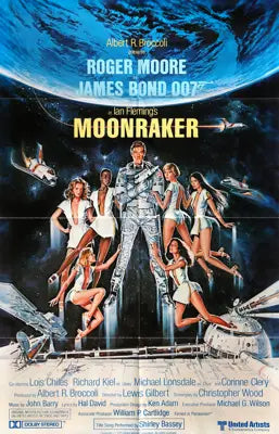 Moonraker (1979) original movie poster for sale at Original Film Art - Vintage Movie Posters