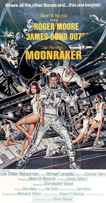Moonraker (1979) original movie poster for sale at Original Film Art - Vintage Movie Posters