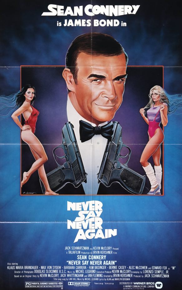 Never Say Never Again (1983) original movie poster for sale at Original Film Art - Vintage Movie Posters