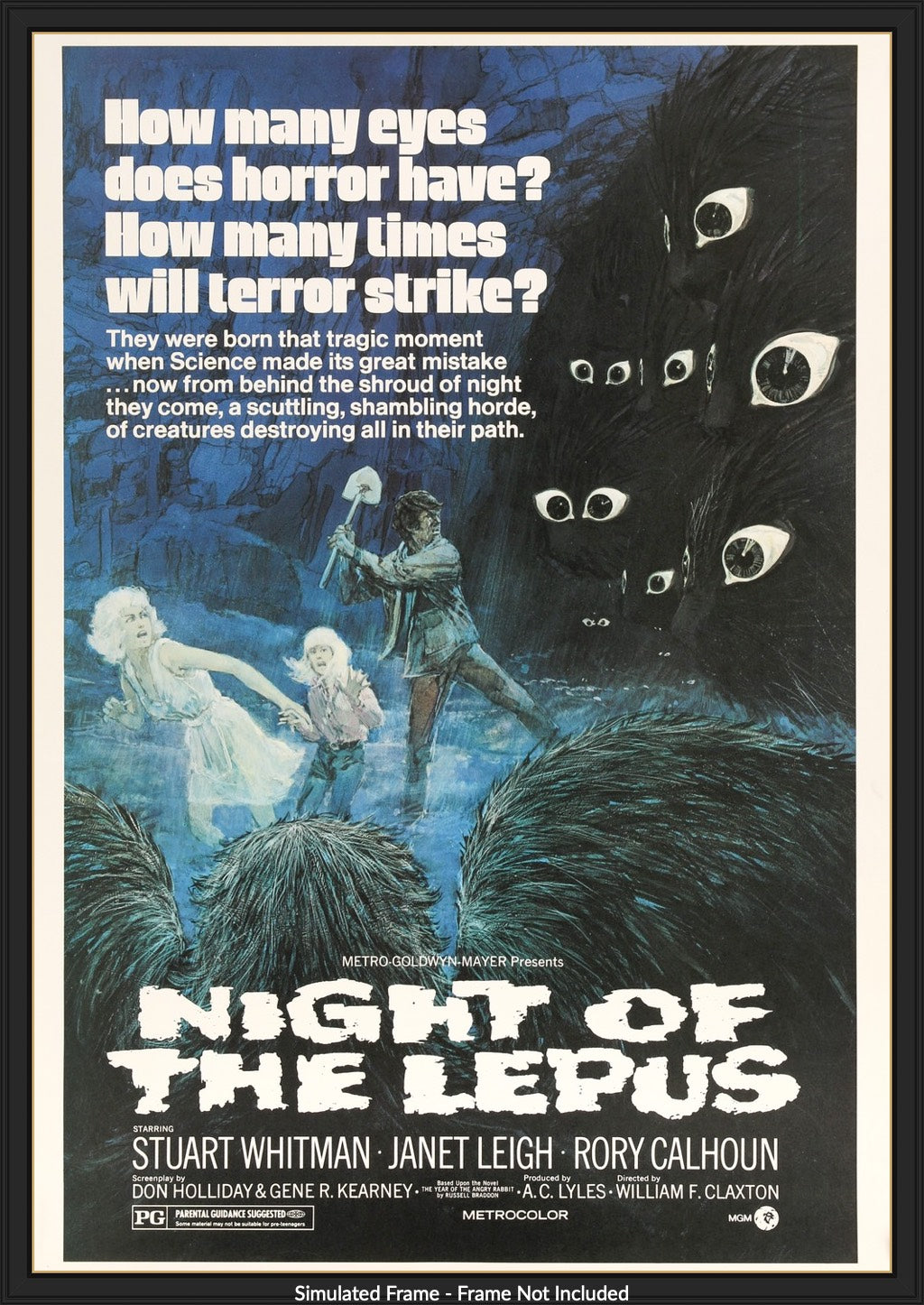Night of the Lepus (1972) original movie poster for sale at Original Film Art - Vintage Movie Posters