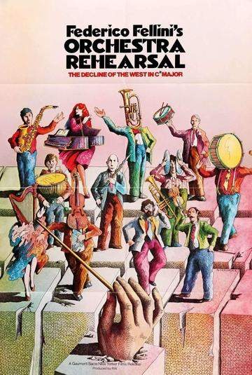 Orchestra Rehearsal (1979) original movie poster for sale at Original Film Art - Vintage Movie Posters