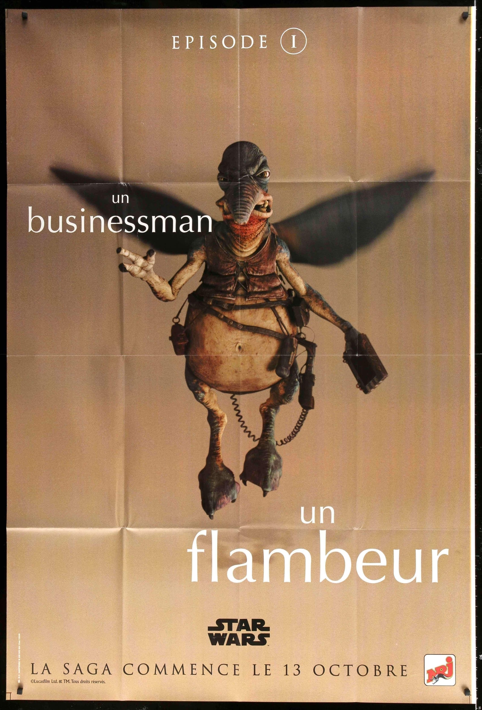 Star Wars: Episode I - The Phantom Menace (1999) original movie poster for sale at Original Film Art - Vintage Movie Posters