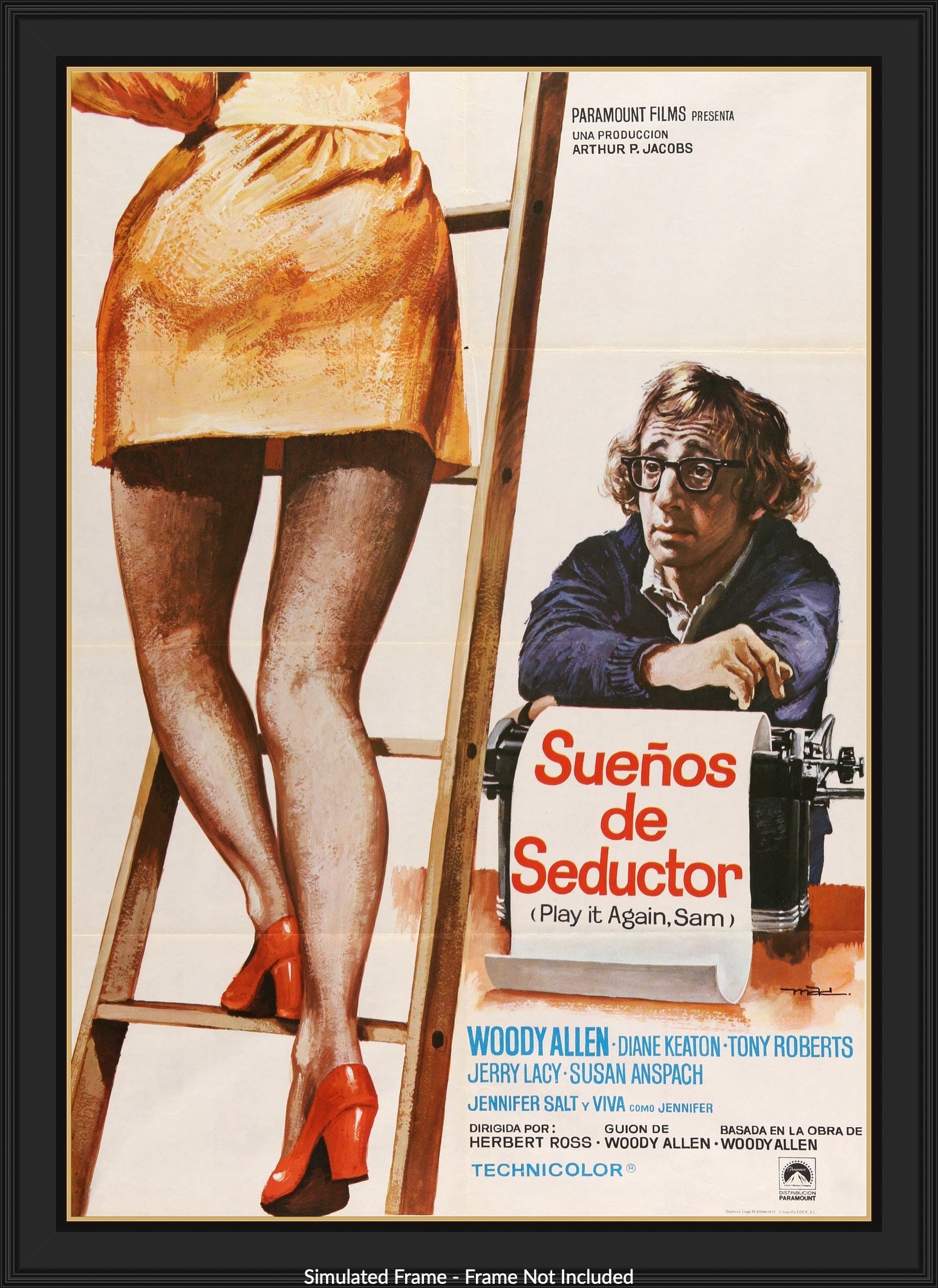 Play It Again, Sam (1972) original movie poster for sale at Original Film Art - Vintage Movie Posters