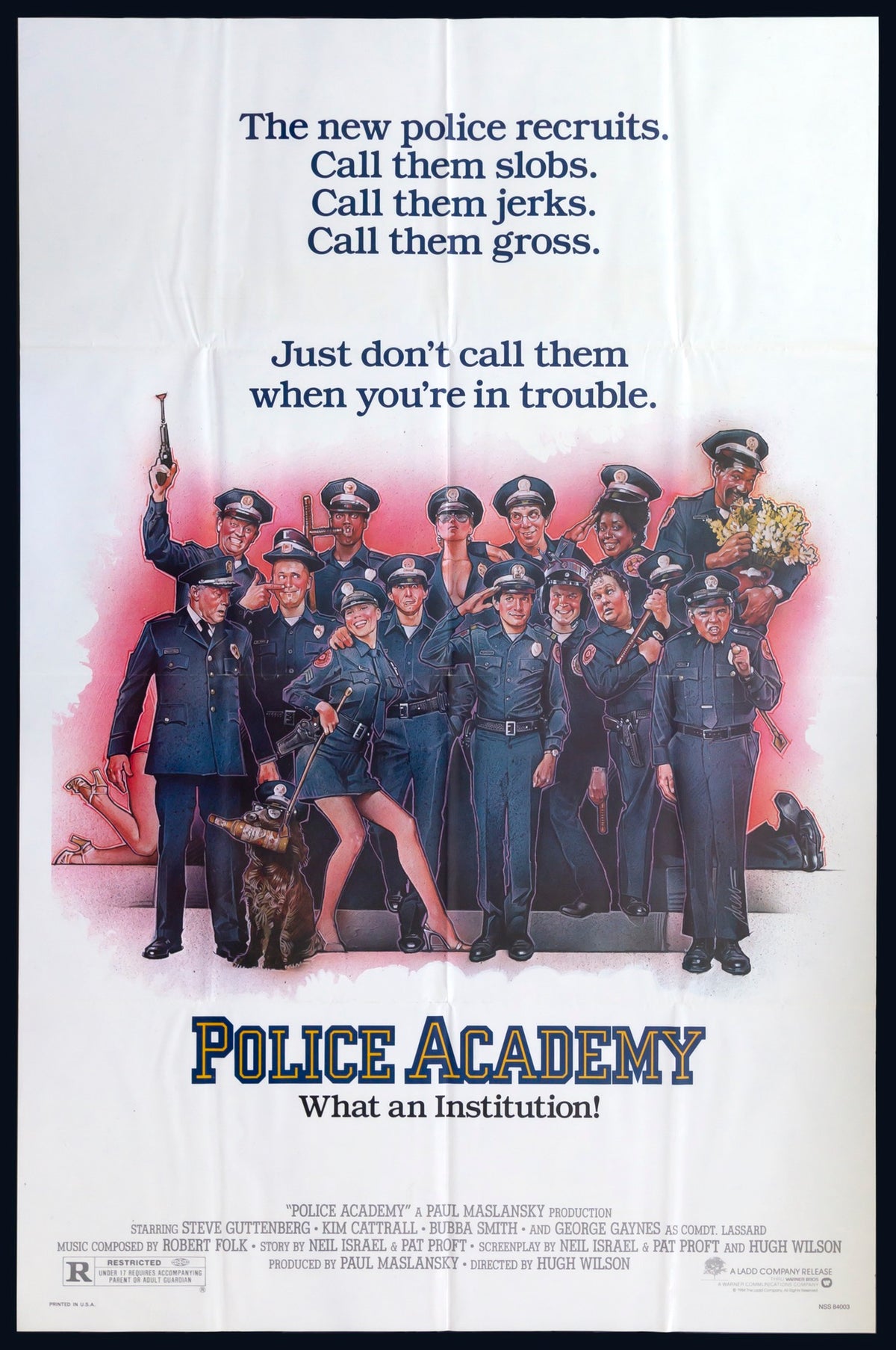 Police Academy (1984) original movie poster for sale at Original Film Art - Vintage Movie Posters