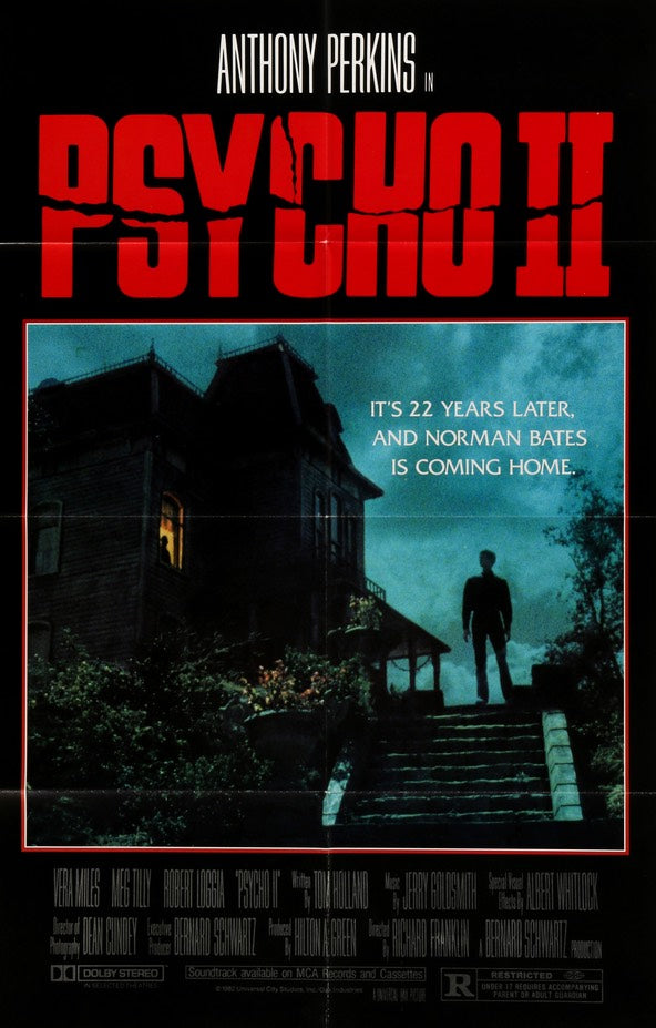 Psycho II (1983) original movie poster for sale at Original Film Art - Vintage Movie Posters