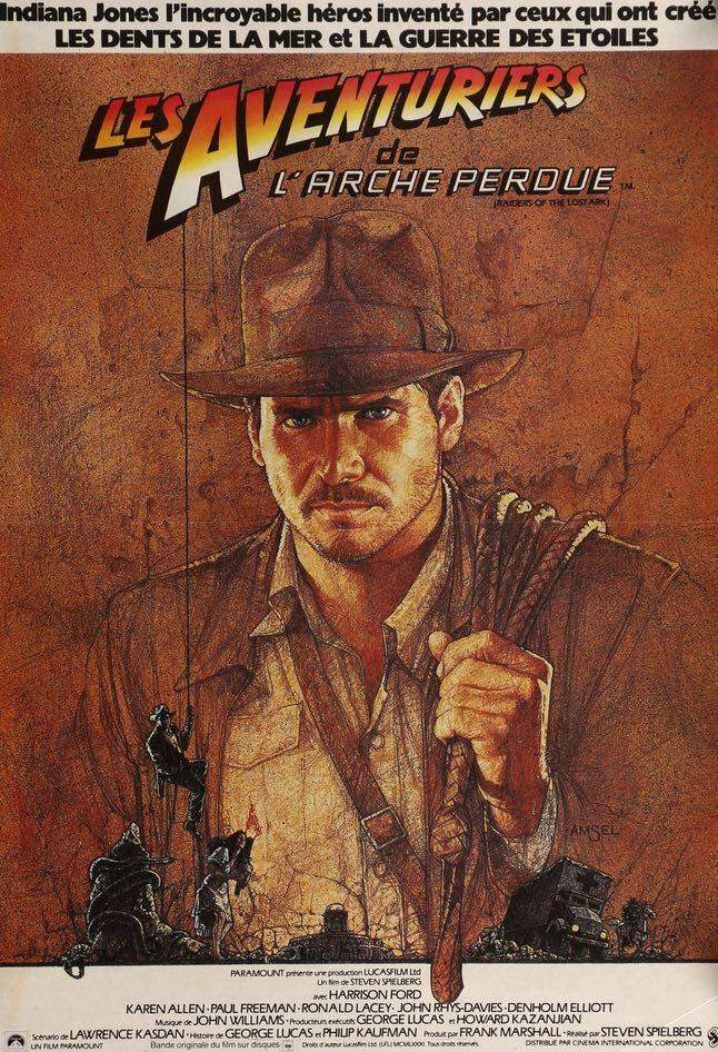 Raiders of the Lost Ark (1981) original movie poster for sale at Original Film Art - Vintage Movie Posters