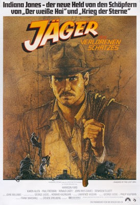 Raiders of the Lost Ark (1981) original movie poster for sale at Original Film Art - Vintage Movie Posters