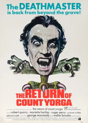 Return of Count Yorga (1971) original movie poster for sale at Original Film Art
