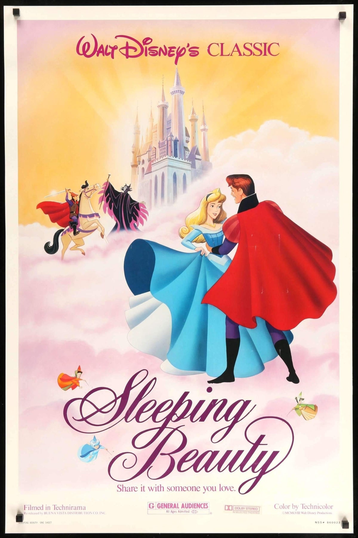 Sleeping Beauty (1959) original movie poster for sale at Original Film Art