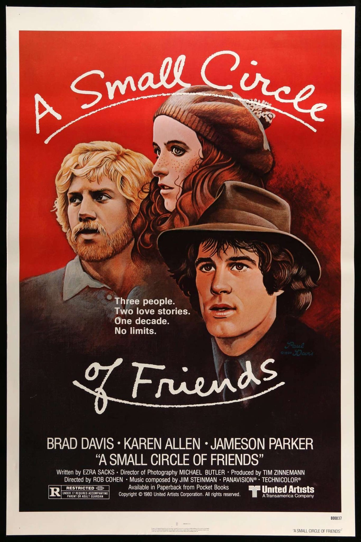 Small Circle of Friends (1980) original movie poster for sale at Original Film Art - Vintage Movie Posters