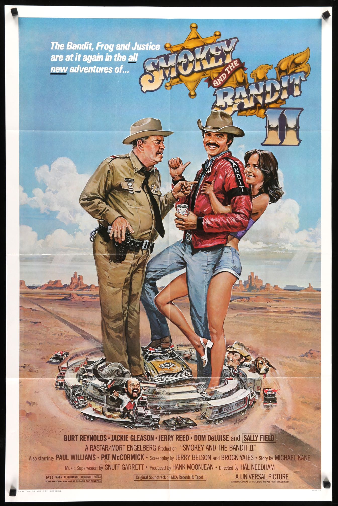 Smokey and the Bandit II (1980) original movie poster for sale at Original Film Art - Vintage Movie Posters