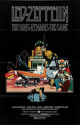 Led Zeppelin: The Song Remains the Same (1976) original movie poster for sale at Original Film Art - Vintage Movie Posters