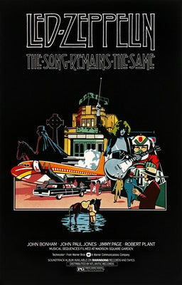 Led Zeppelin: The Song Remains the Same (1976) original movie poster for sale at Original Film Art - Vintage Movie Posters