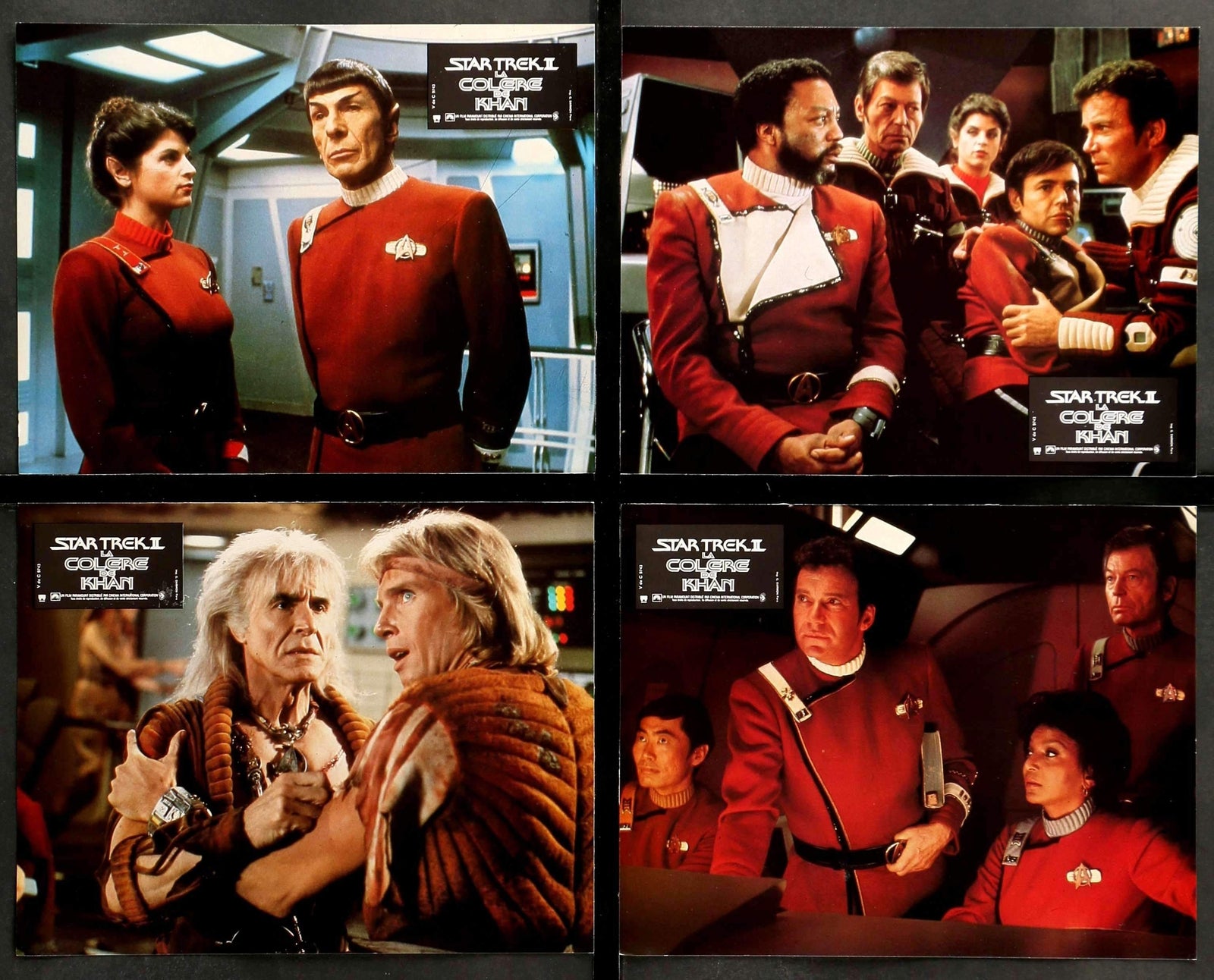 Star Trek II: The Wrath of Khan (1982) Lobby Cards - Set of 10 original movie poster for sale at Original Film Art - Vintage Movie Posters