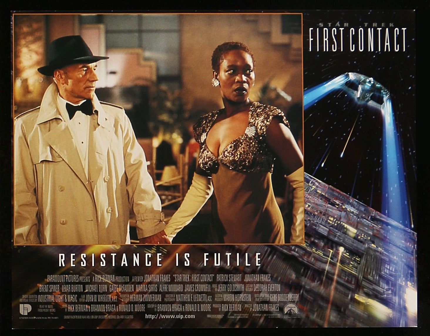 Star Trek: First Contact (1996) original movie poster for sale at Original Film Art - Vintage Movie Posters
