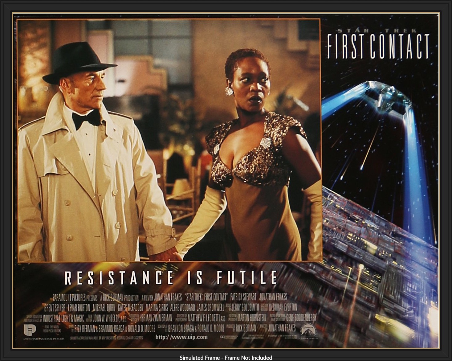 Star Trek: First Contact (1996) original movie poster for sale at Original Film Art - Vintage Movie Posters