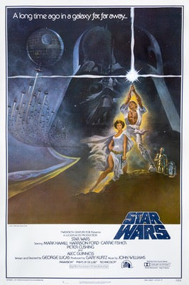 Star Wars (1977) original movie poster for sale at Original Film Art - Vintage Movie Posters
