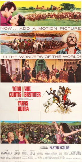Taras Bulba (1962) original movie poster for sale at Original Film Art