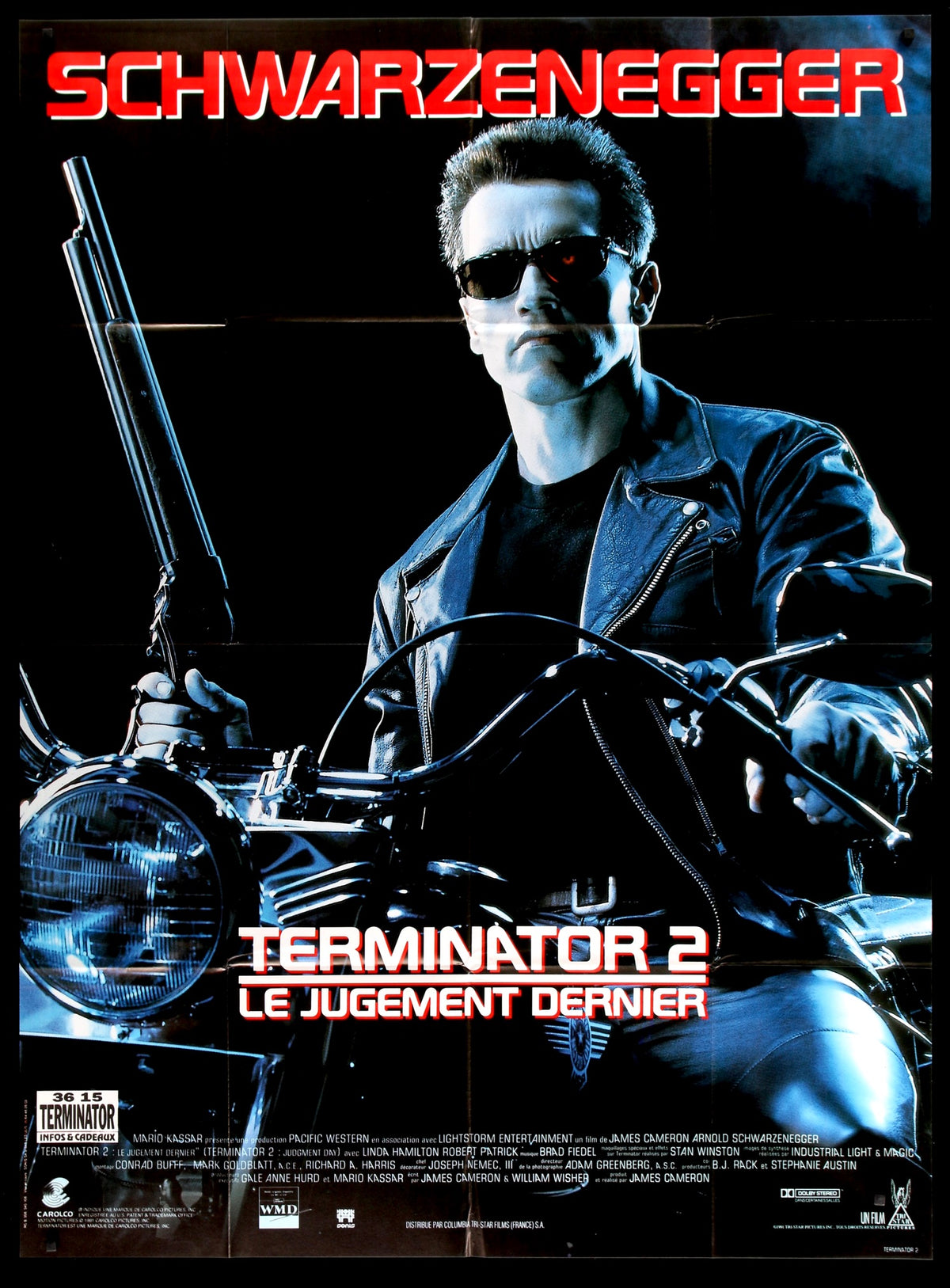 Terminator 2: Judgment Day (1991) original movie poster for sale at Original Film Art - Vintage Movie Posters