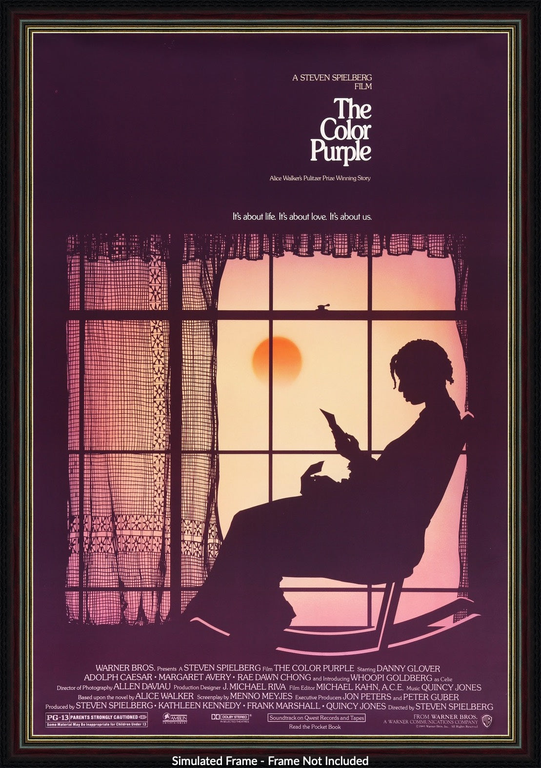 Color Purple (1985) original movie poster for sale at Original Film Art - Vintage Movie Posters