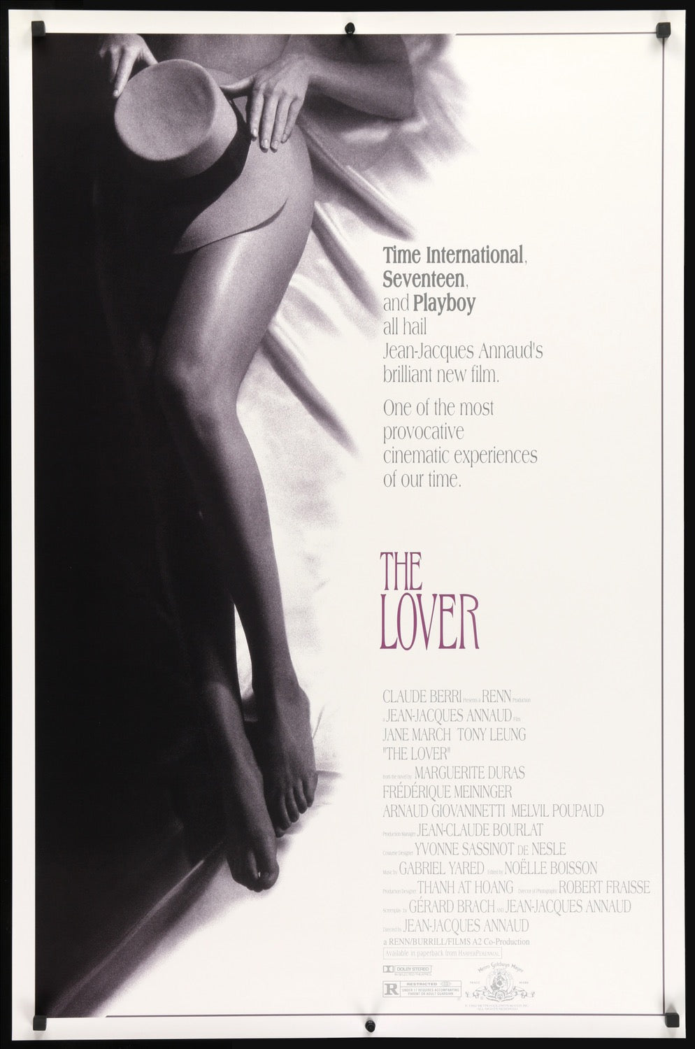 Lover (1992) original movie poster for sale at Original Film Art