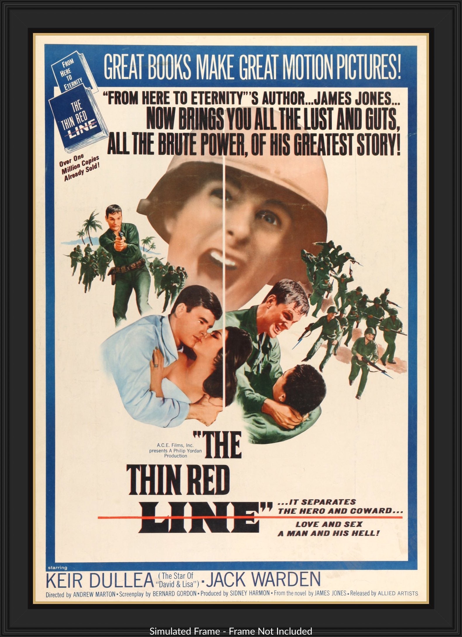 Thin Red Line (1964) original movie poster for sale at Original Film Art - Vintage Movie Posters