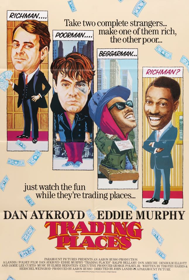 Trading Places (1983) original movie poster for sale at Original Film Art - Vintage Movie Posters
