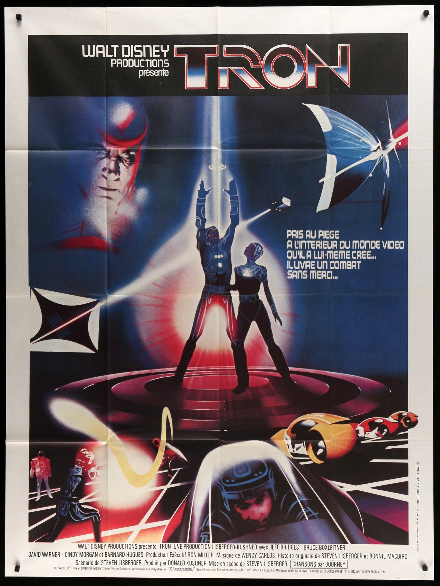 Tron (1982) original movie poster for sale at Original Film Art