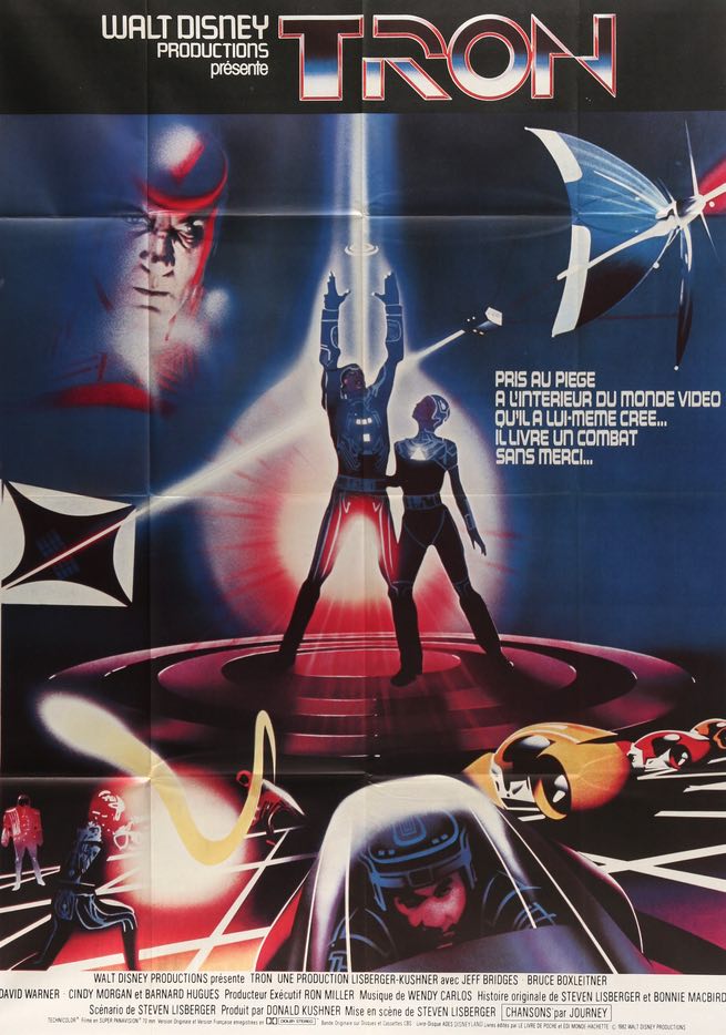 Tron (1982) original movie poster for sale at Original Film Art - Vintage Movie Posters