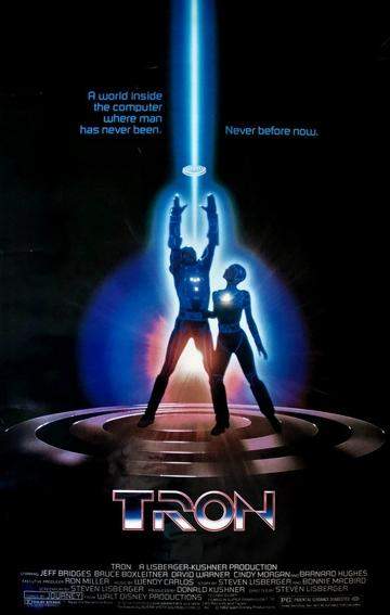Tron (1982) original movie poster for sale at Original Film Art - Vintage Movie Posters